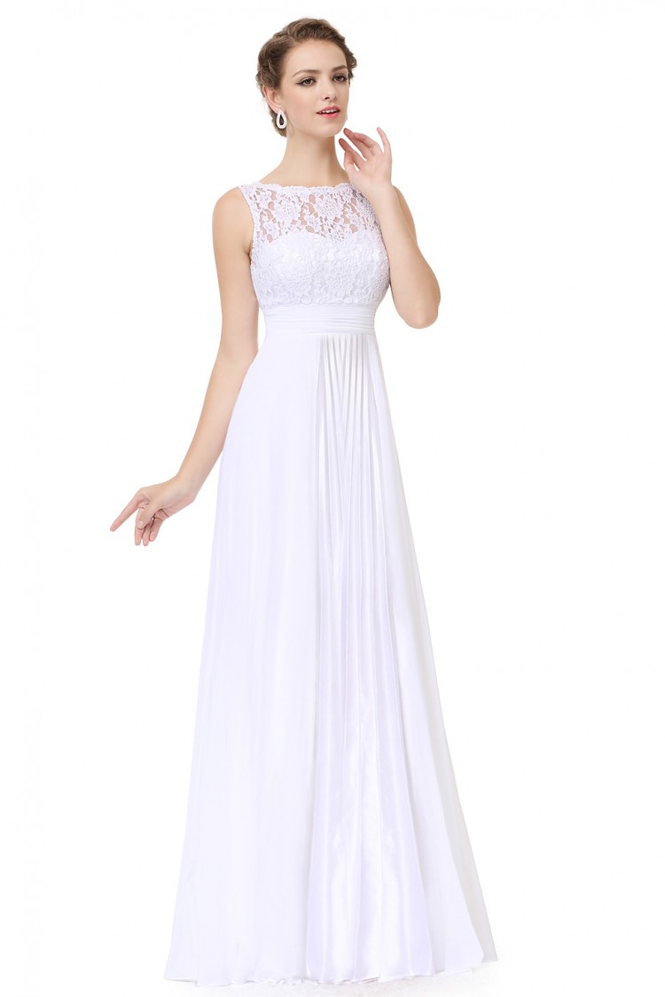 Ever Pretty plesové šaty bílá 2. jakost