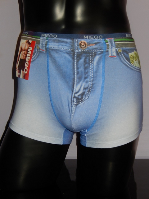 Pánské boxerky Miego - modré