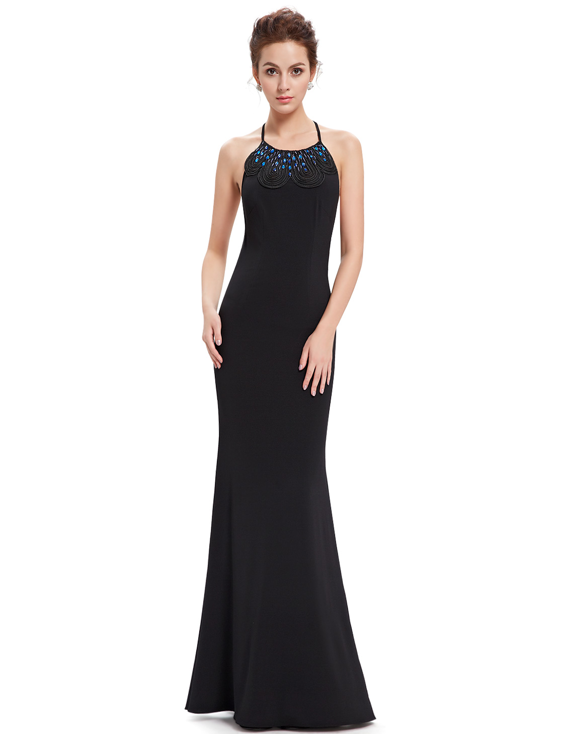 Ever Pretty dámské plesové a společenské šaty HE08558BK černá