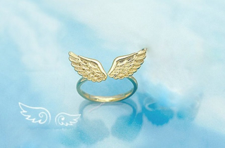 Prsten ve tvaru křídel
