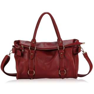 LS fashion dámská kabelka přes rameno LS00276 červená