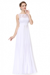 Ever Pretty plesové šaty bílá