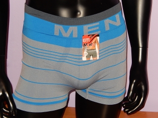 Pánské boxerky s nápisem MEN šedá